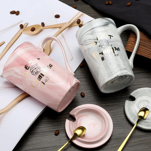 Best Ever Grandma Grandpa Mugs  Promoted Grandparent Gifts